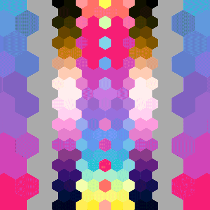 Hexagon Grid GIFs