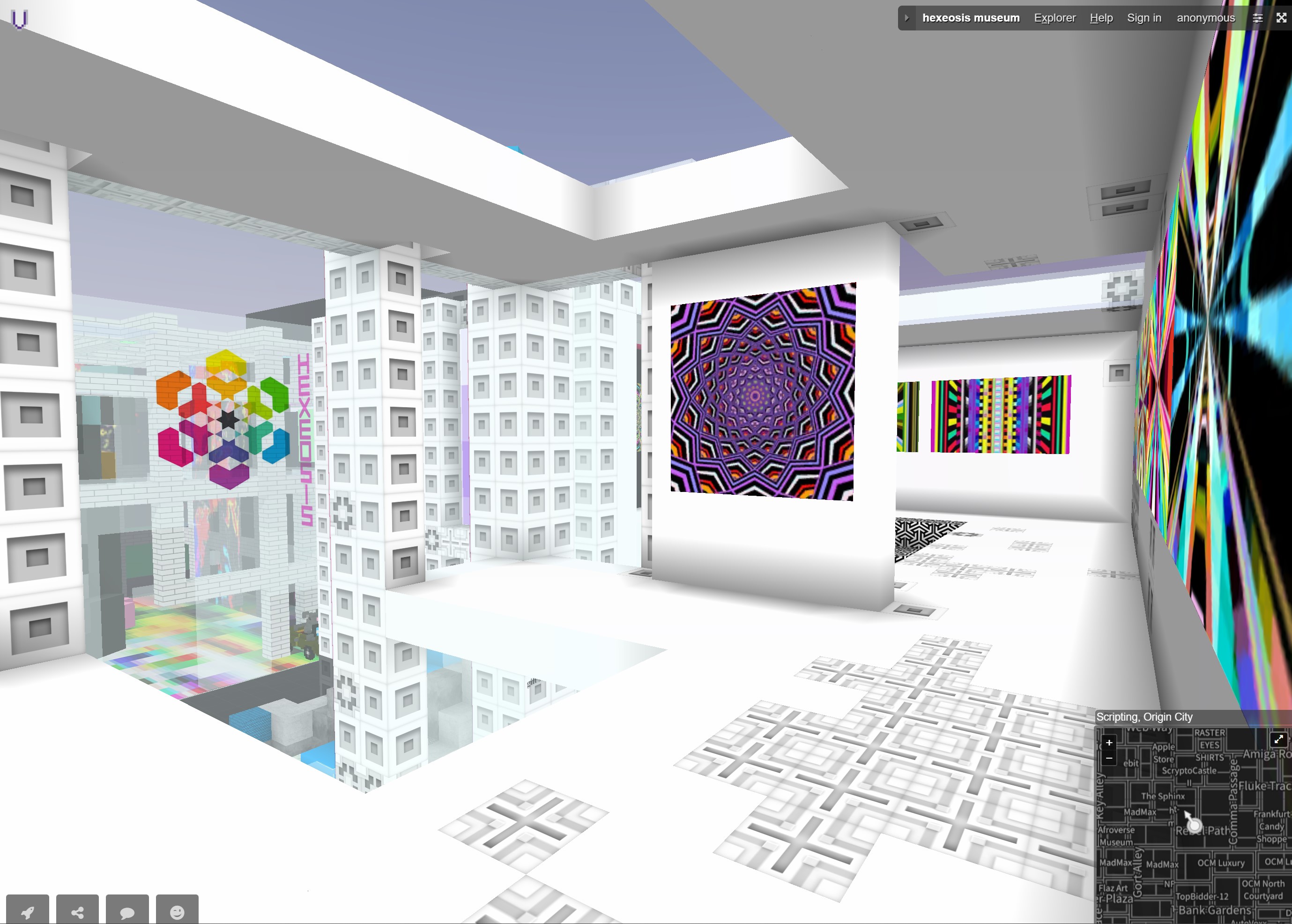 hexeosis voxels museum